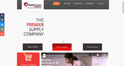 Desktop Screenshot of premiersupplyco.com